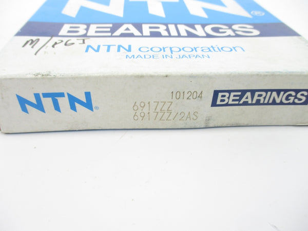 NTN 6917ZZ 6917ZZ/2AS NSFS