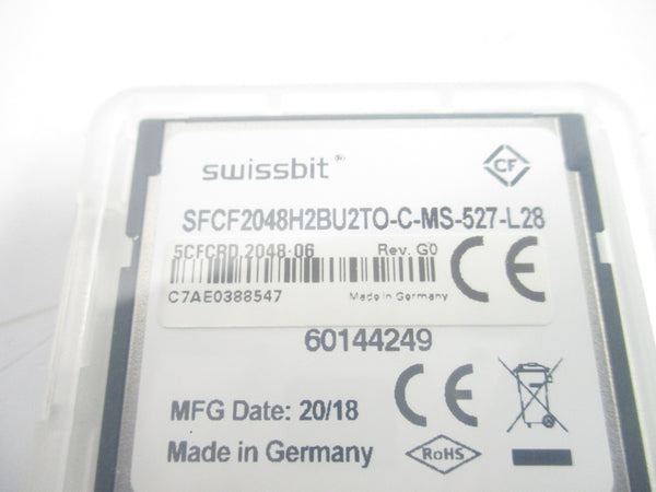 SWISSBIT SFCF2048H2BU2TO-C-MS-527-L28 NSMP