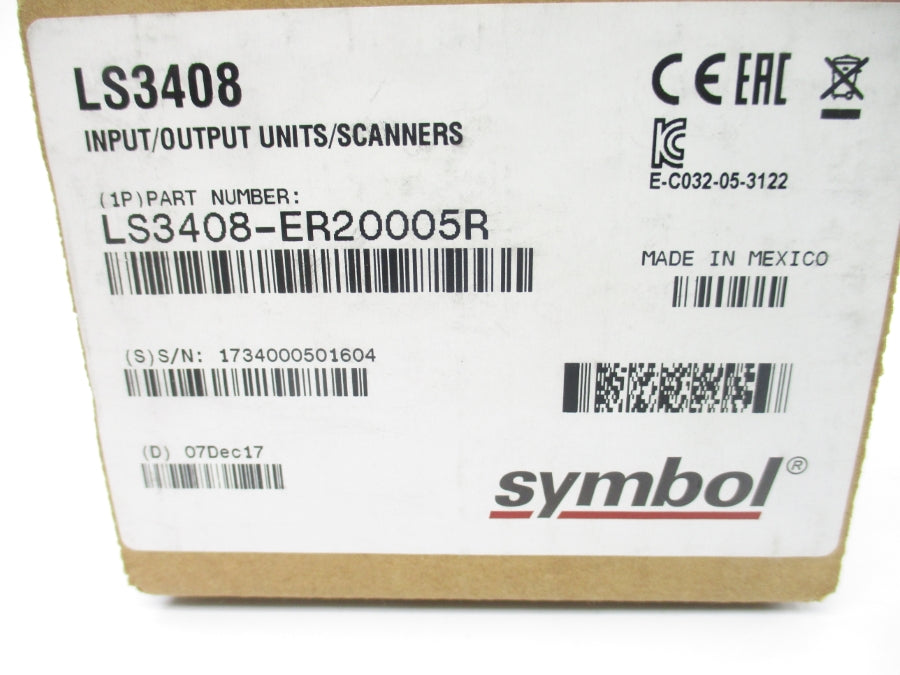 SYMBOL TECHNOLOGIES LS3408-ER20005R NSMP