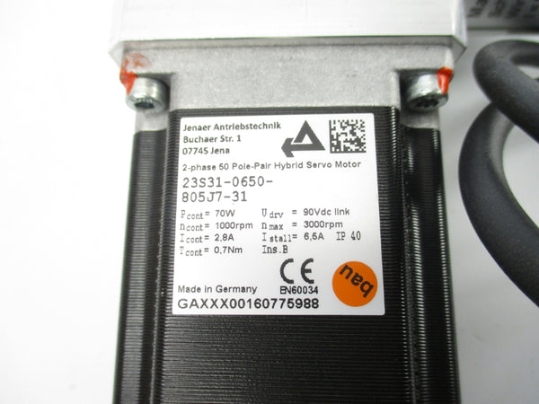 JENAER 23S31-0650-805J7-31 90VDC 6.5A NSNP