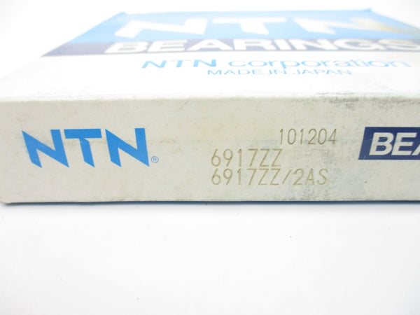 NTN 6917ZZ 6917ZZ/2AS NSMP