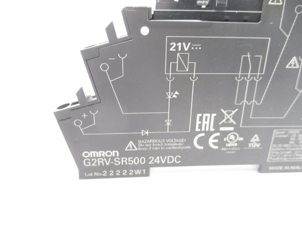 OMRON G2RV-SR500 24VDC 6A NSNP