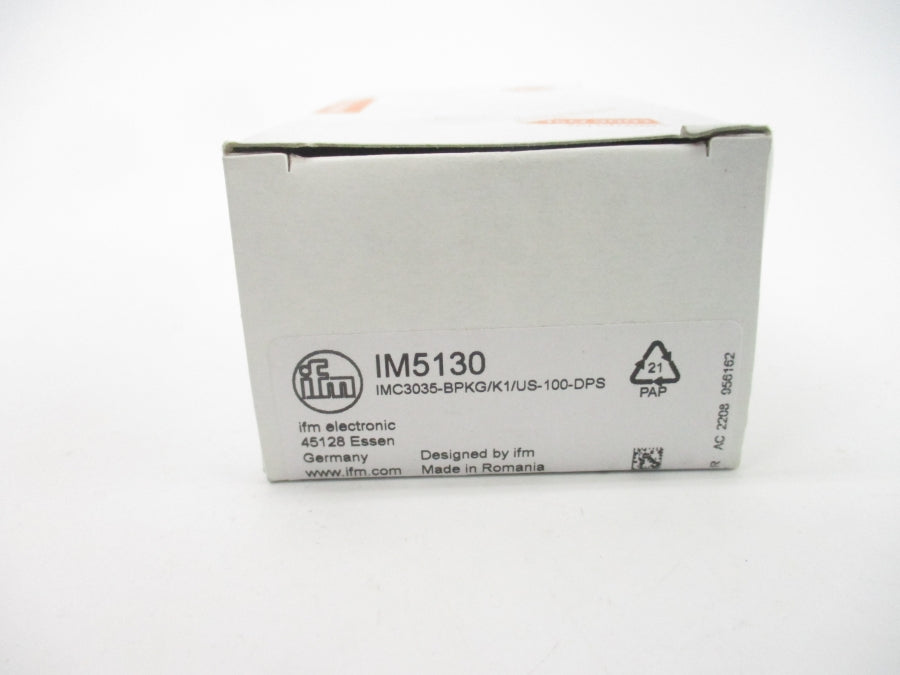IFM EFECTOR IM5130 IMC3035-BPKG/K1/US-100-DPS 10-36VDC NSMP