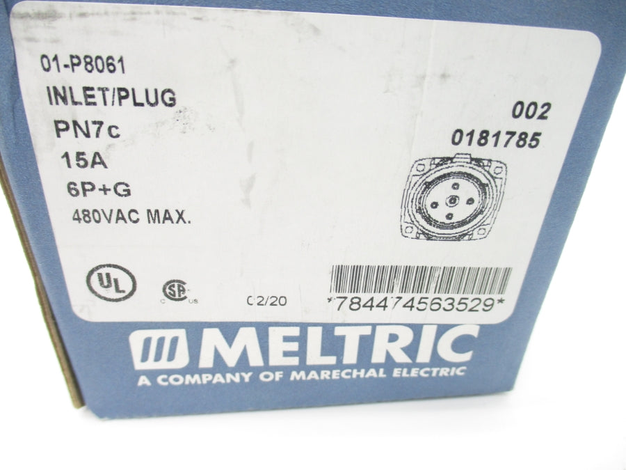 MELTRIC 01-P8061 480VAC 15A (AS PICTURED) NSMP