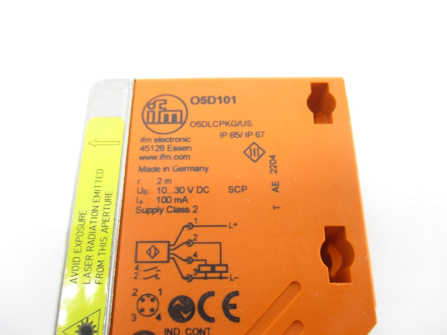 IFM EFECTOR O5D101 O5DLCPKG/US 10-30VDC NSNP