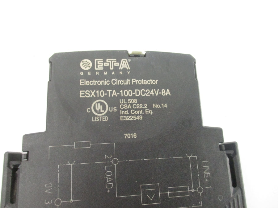 ETA ESX10-TA-100-DC24V-8A 24VDC 8A NSNP