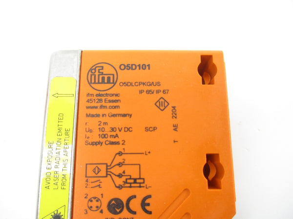 IFM EFECTOR O5D101 O5DLCPKG/US 10-30VDC NNSP