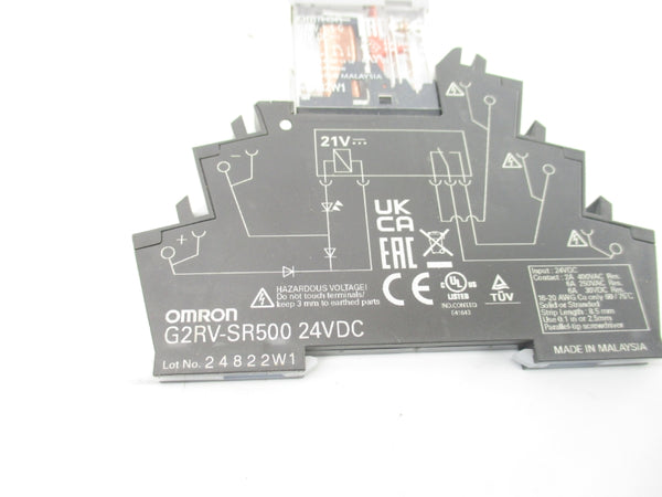 OMRON G2RV-SR500-24VDC 24VDC 6A NSNP