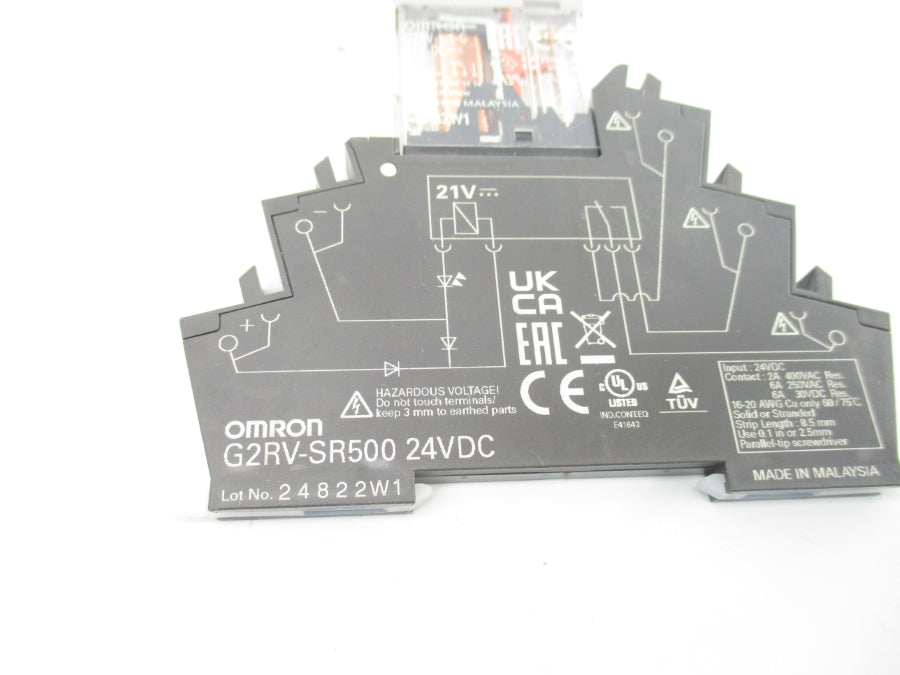 OMRON G2RV-SR500-24VDC 24VDC 6A NSNP