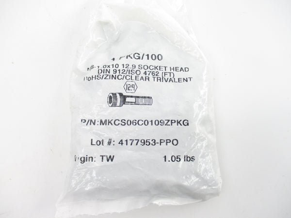 TE MKCS06C0109ZPKG (PKG OF 100) NSMP