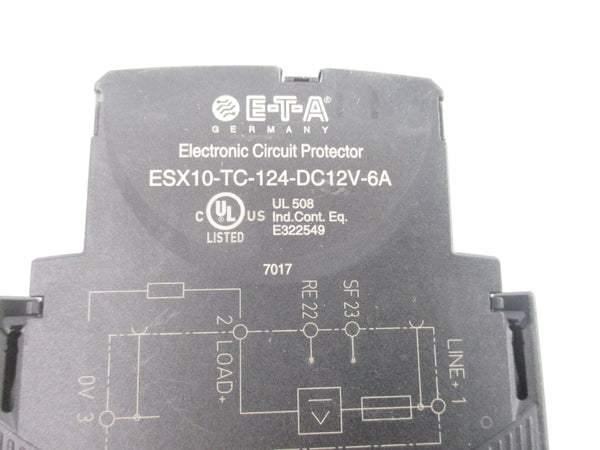 ETA ESX10-TC-124-DC12V-6A 12VDC 6A NSNP
