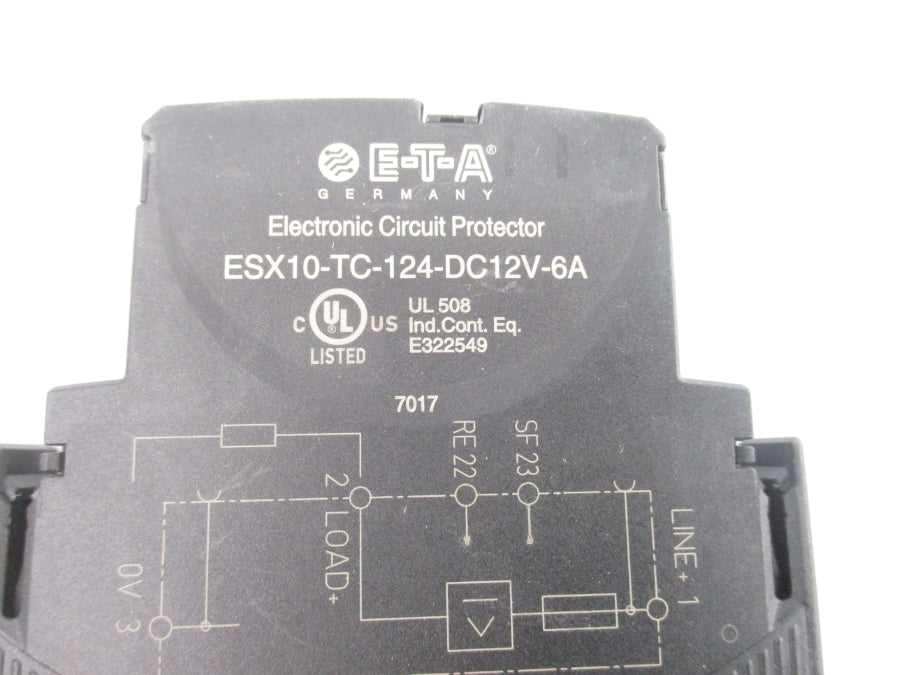 ETA ESX10-TC-124-DC12V-6A 12VDC 6A NSNP