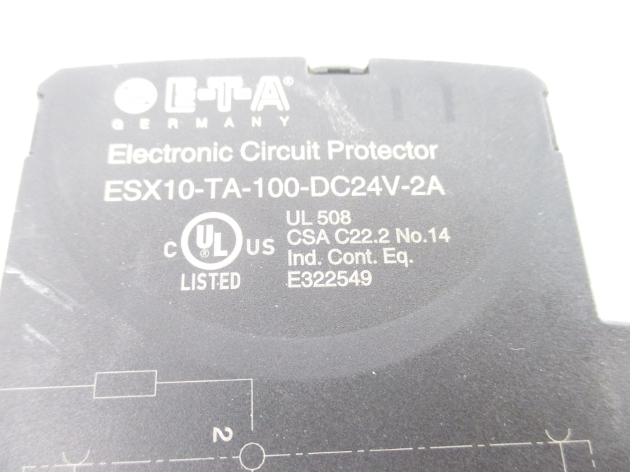 ETA ESX10-TA-100-DC24V-2A 24VDC 2A NSNP