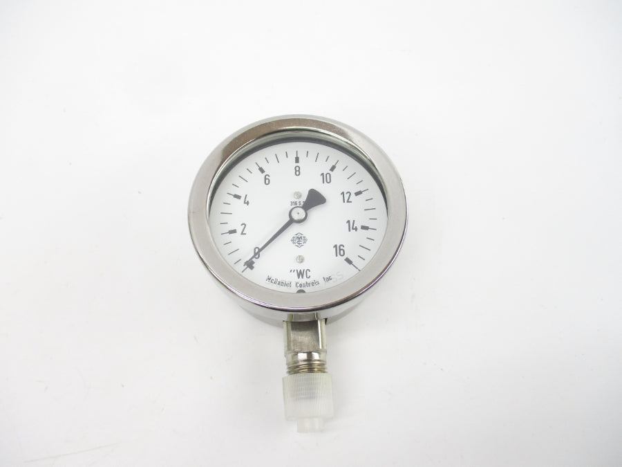 MCDANIEL CONTROLS K16 0/16"WC NSMP