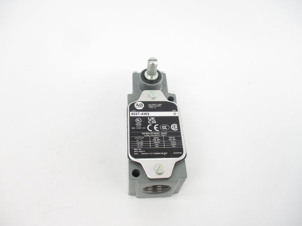 ALLEN BRADLEY 802T-AW2 SER. D 120-600VAC 60A (WH) NSMP
