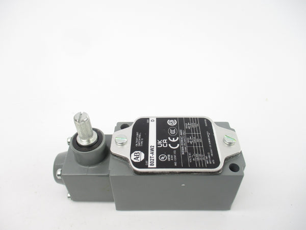 ALLEN BRADLEY 802T-AW2 SER. D 120-600VAC 60A (WH) NSMP