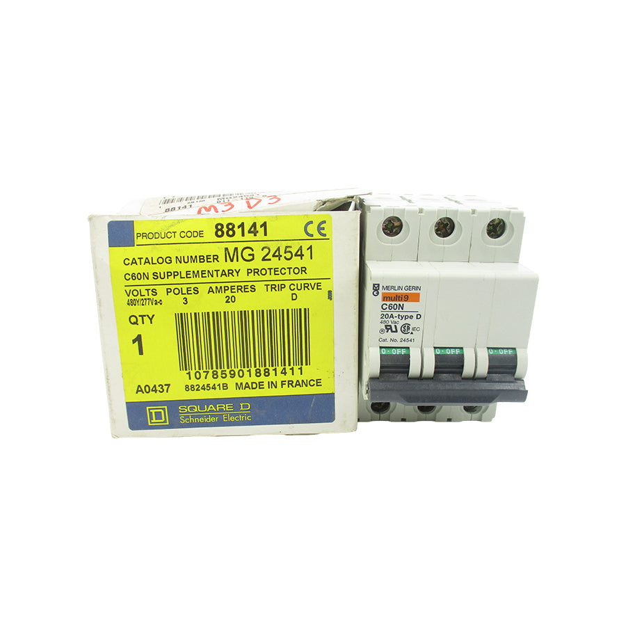 SQUARE D MG24541 277VAC 20A NSMP