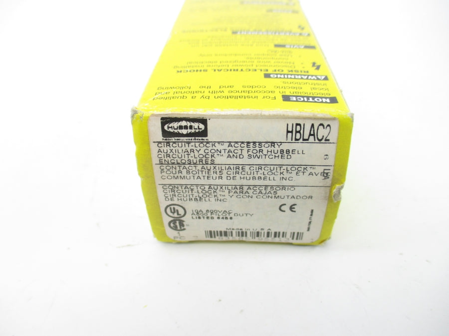 HUBBELL HBLAC2 600VAC 10A NSMP