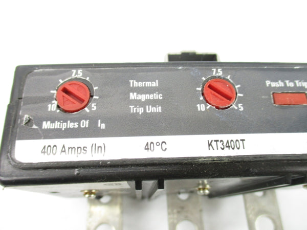 CUTLER HAMMER KT3400T 400A UNMP