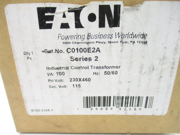 EATON C0100E2A SER. 2 230/460V NSMP