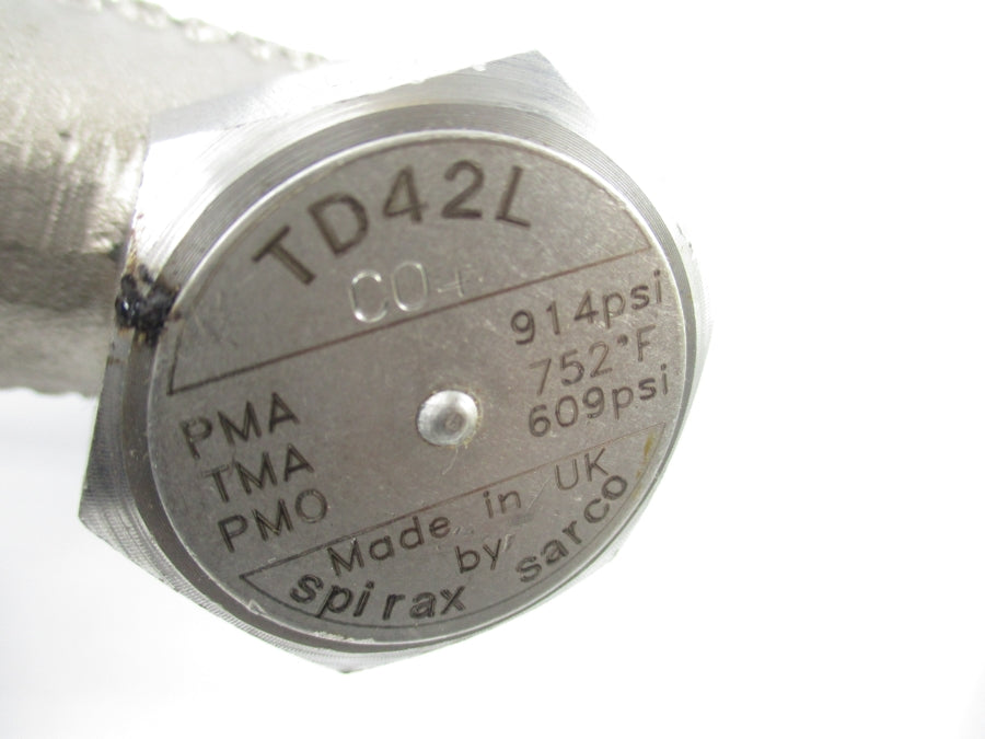 SPIRAX SARCO TD42L 914PSI 752'F 1/2" (AS PICTURED) NSNP