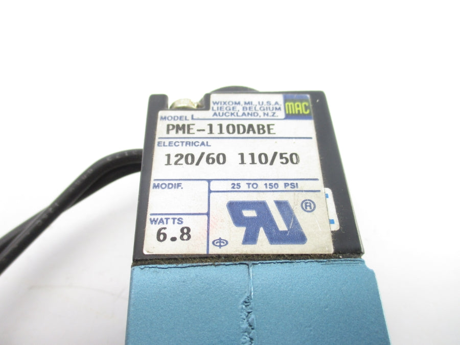 MAC PME-110DABE 110/120V 25-150PSI NSNP