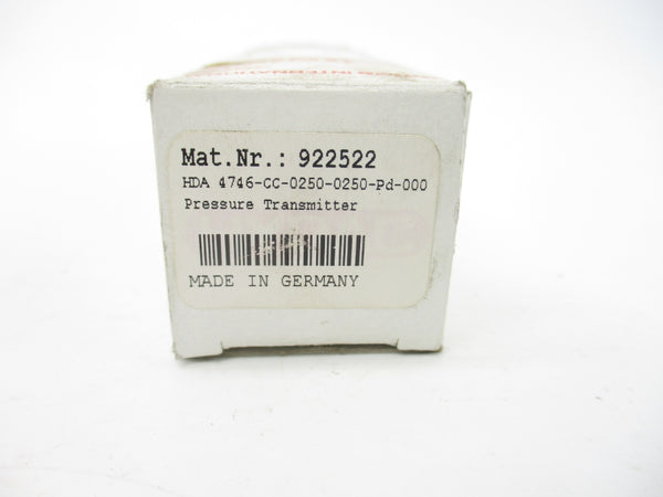 HYDAC 922522 HDA4746-CC-0250-0250-PD-000 7-35VDC NSMP