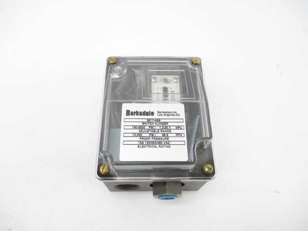 BARKSDALE 9617-4SS 480VAC 15A 180-3000PSI NSMP