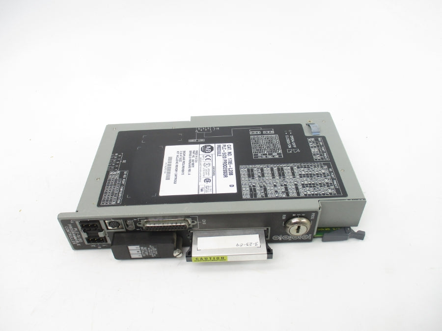 ALLEN BRADLEY 1785-L20B SER. D F/W A 5VDC 2.3A (NO KEY) UNMP