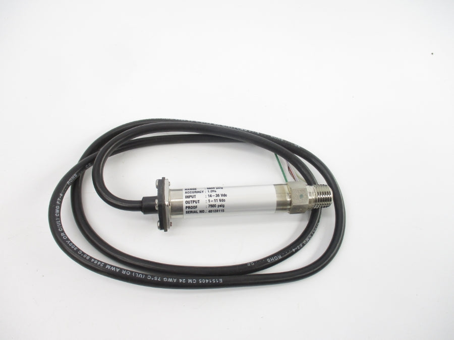 COLE PARMER 00192AL 1-11VDC 5000PSI 1/4" NSMP