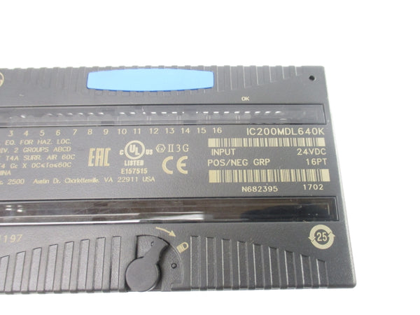 GENERAL ELECTRIC IC200MDL640K 24VDC NSNP