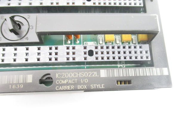 GENERAL ELECTRIC IC200CHS022L NSNP