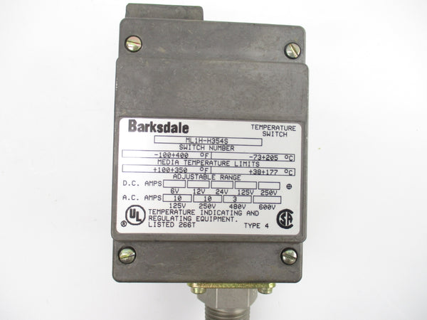 BARKSDALE ML1H-H354S 480V 3A -100+400'F NSNP