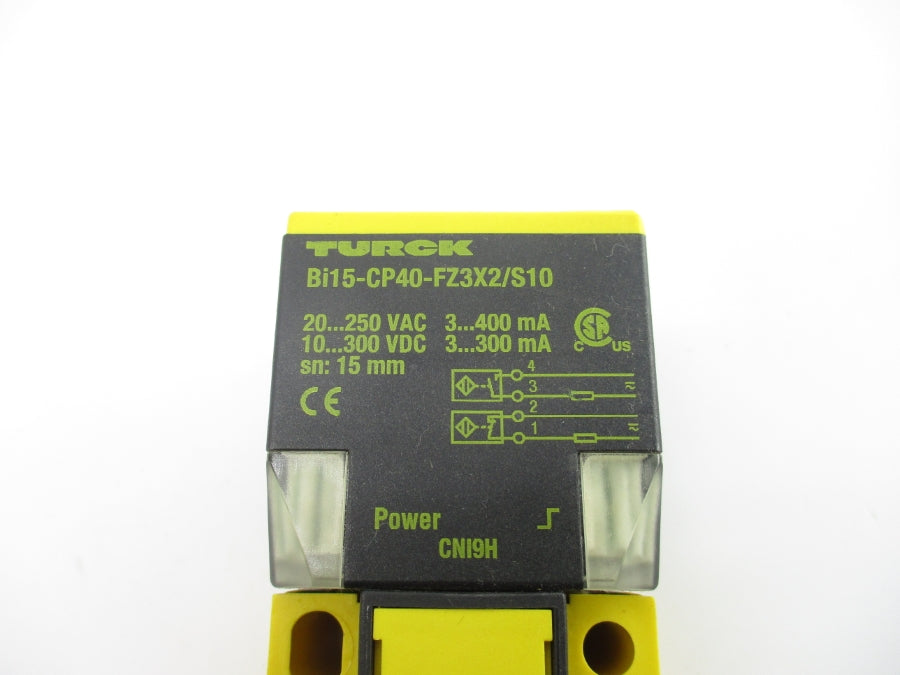 TURCK BI15-CP40-FZ3X2/S10 20-250VAC NSNP