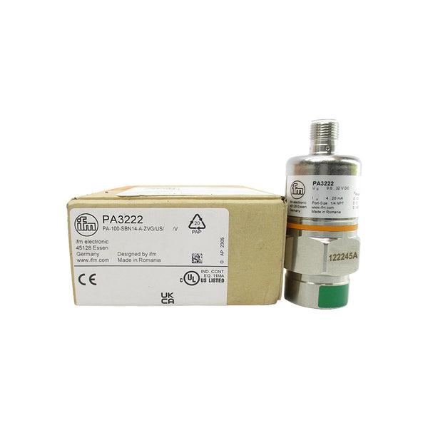 IFM EFECTOR PA3222 PA-100-SBN14-A-ZZVG/US//V 9.6-32VDC 4350PSI NSMP