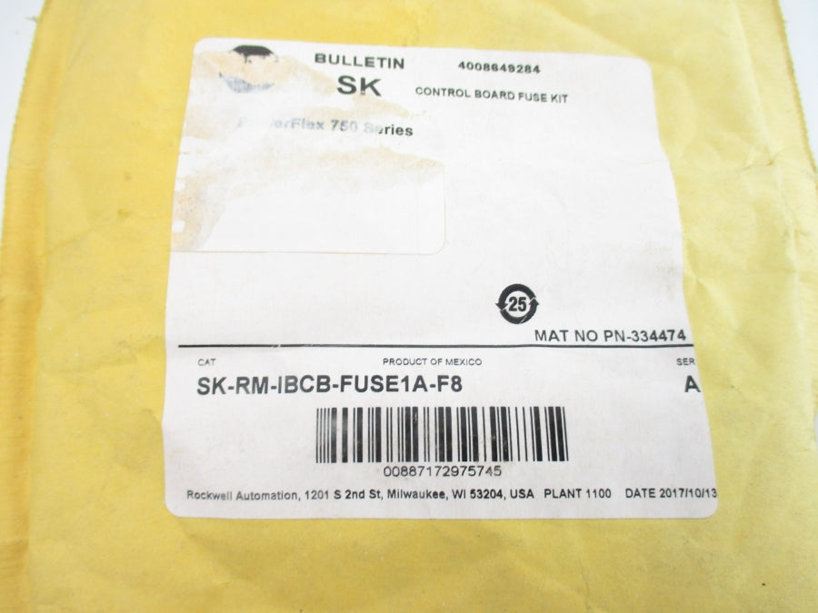 ALLEN BRADLEY SK-RM-IBCB-FUSE1A-F8 SER. A NSFS