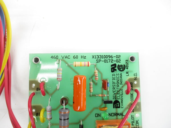 DIVERSIFIED ELECTRONICS X13310096-02 SP-0172-02 460VAC NSNP