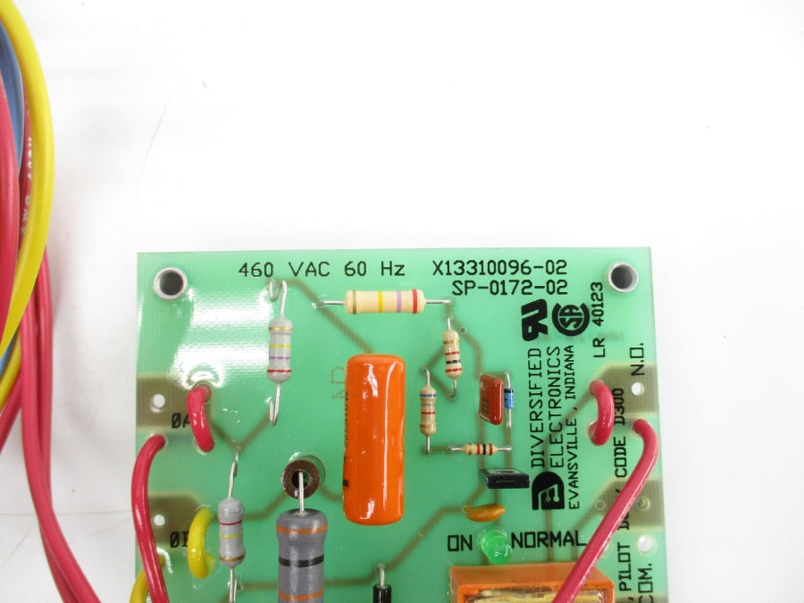 DIVERSIFIED ELECTRONICS X13310096-02 SP-0172-02 460VAC NSNP
