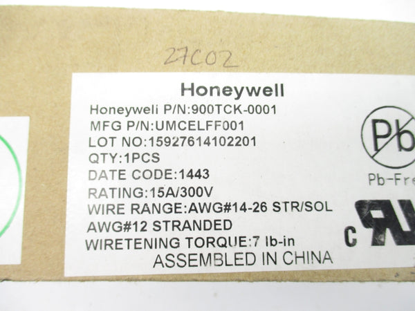HONEYWELL 900TCK-0001 UMCELFF001 300V 15A NSMP