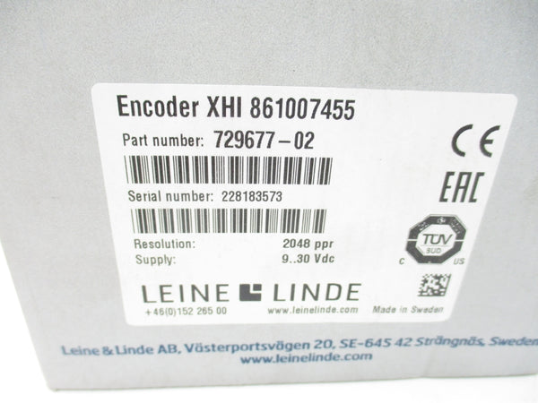 LEINE LINDE 729677-02 9-30VDC NSMP