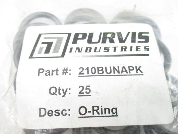 PURVIS INDUSTRIES 210BUNAPK (PKG OF 25) NSMP