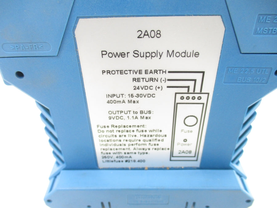 WEED INSTRUMENT 2A08 15-30VDC 1.1A NSNP