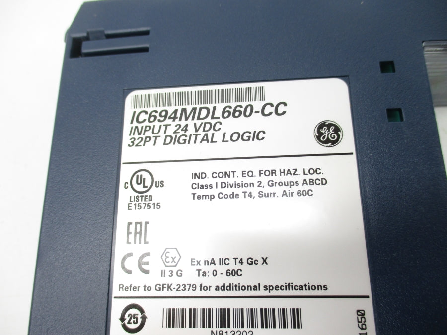 GENERAL ELECTRIC IC694MDL660-CC 24VDC NSNP