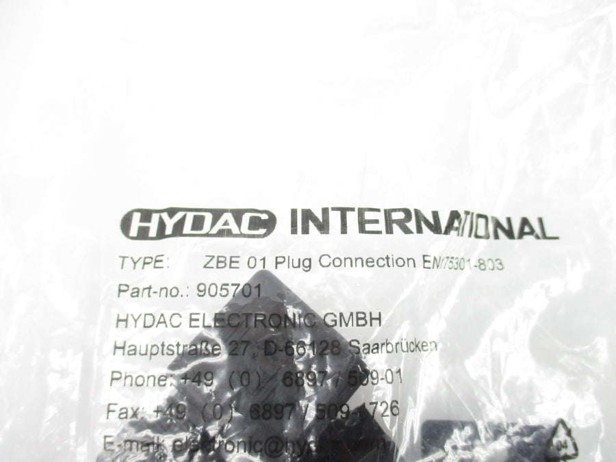 HYDAC ZBE01 905701 NSMP