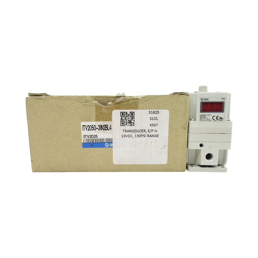 SMC ITV2050-31N2BL4 0-10VDC 0.7-130PSI NSMP