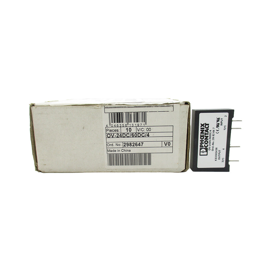 PHOENIX CONTACT OV-24DC/60DC/4 2982647 (PKG OF 10) NSMP