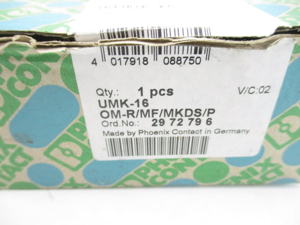 PHOENIX CONTACT UMK-16OM-R/MF/MKDS/P 2972796 NSMP