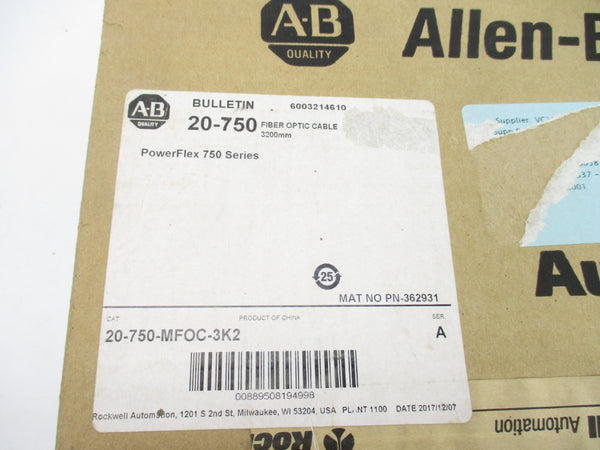 ALLEN BRADLEY 20-750-MFOC-3K2 SER. A NSMP