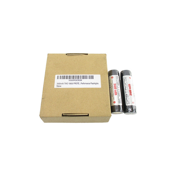 ORBTRONIC 3400MAH 18650 X00RQOE69 3.7V (PKG OF 2) NSMP