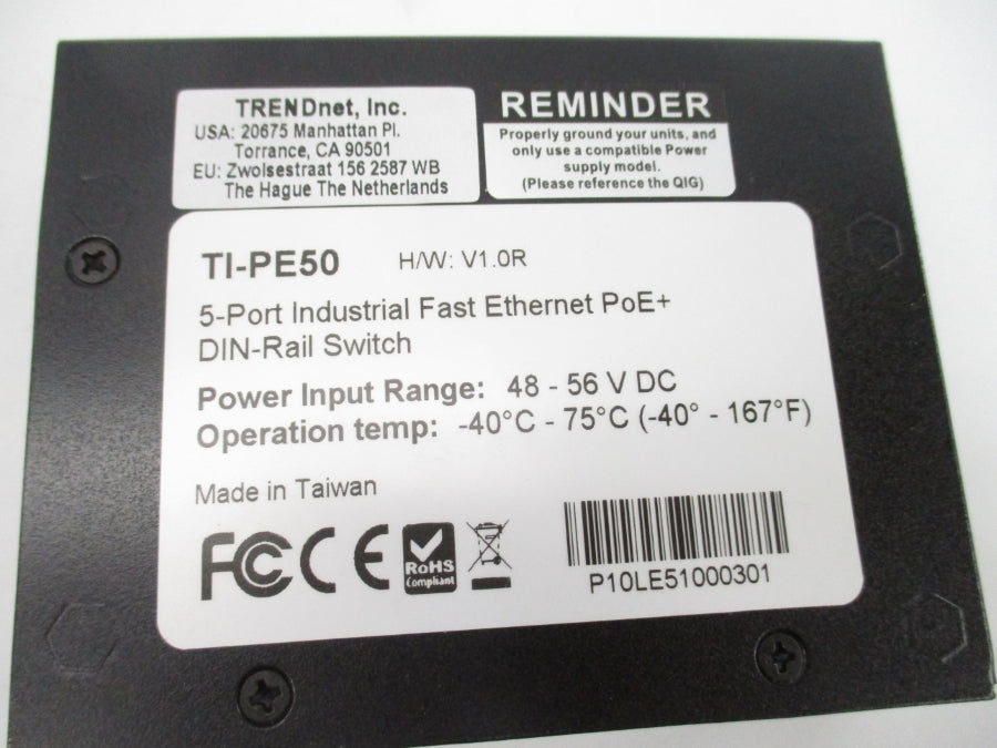 TRENDNET TI-PE50 48-56VDC NSNP